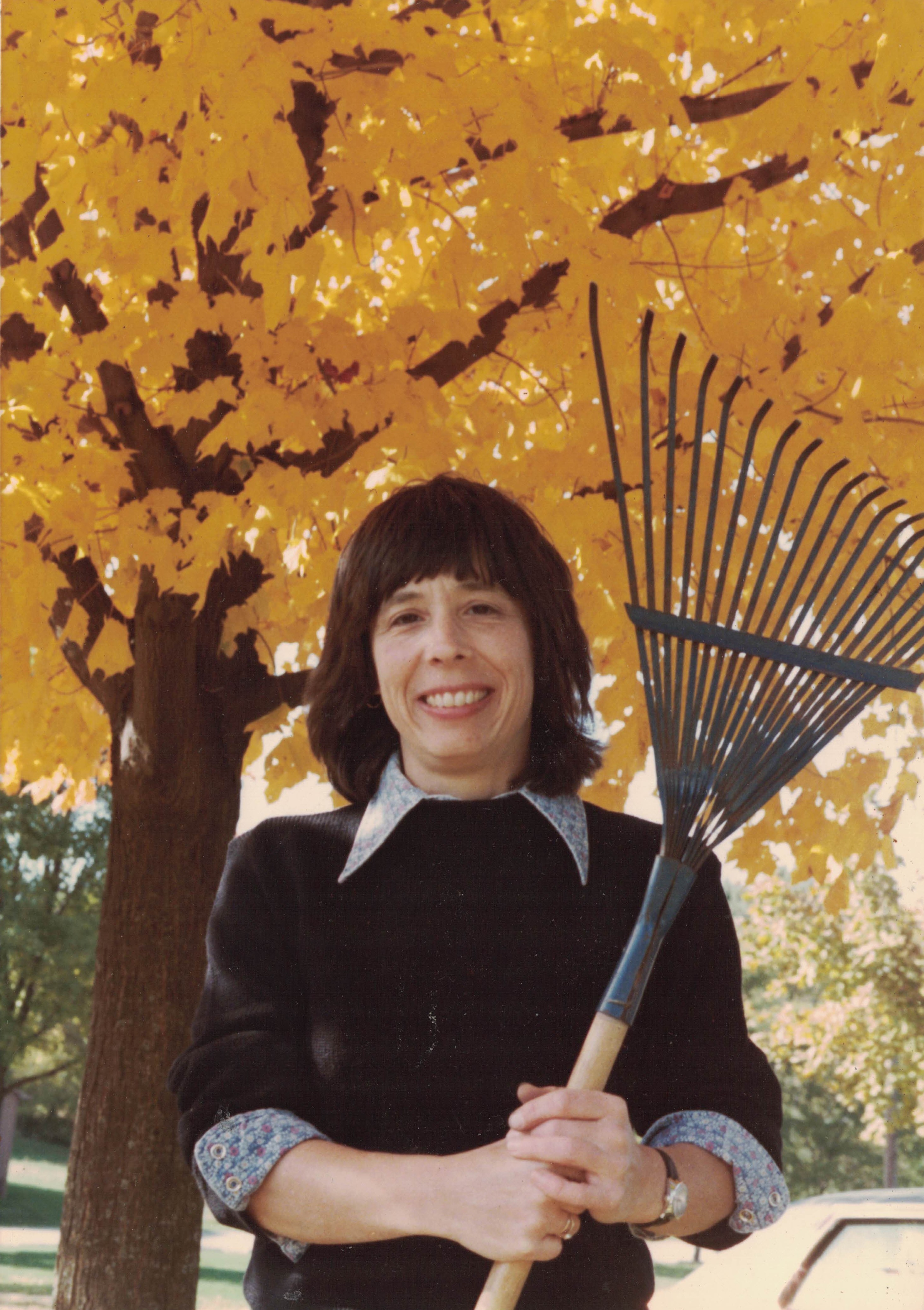 Nancy as a new home owner.